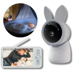 Babyalarm med kamera | 2K 3MP | Inkl. Trådløs Skærm | AI-funktioner