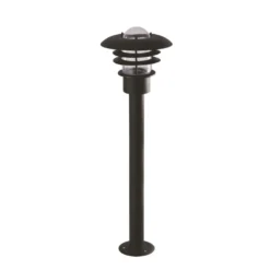 Bedlampe | Havelampe | Sort | Pullert | BJÖRK | 100CM | E27 | IP44