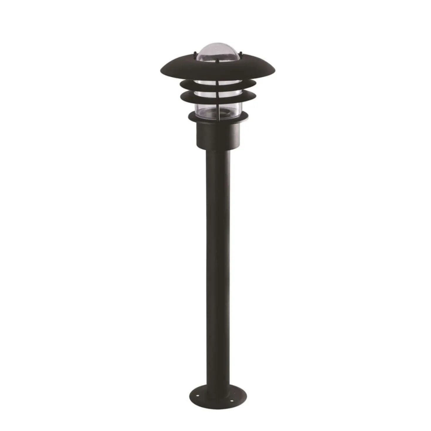 Bedlampe | Havelampe | Sort | Pullert | BJÖRK | 100CM | E27 | IP44