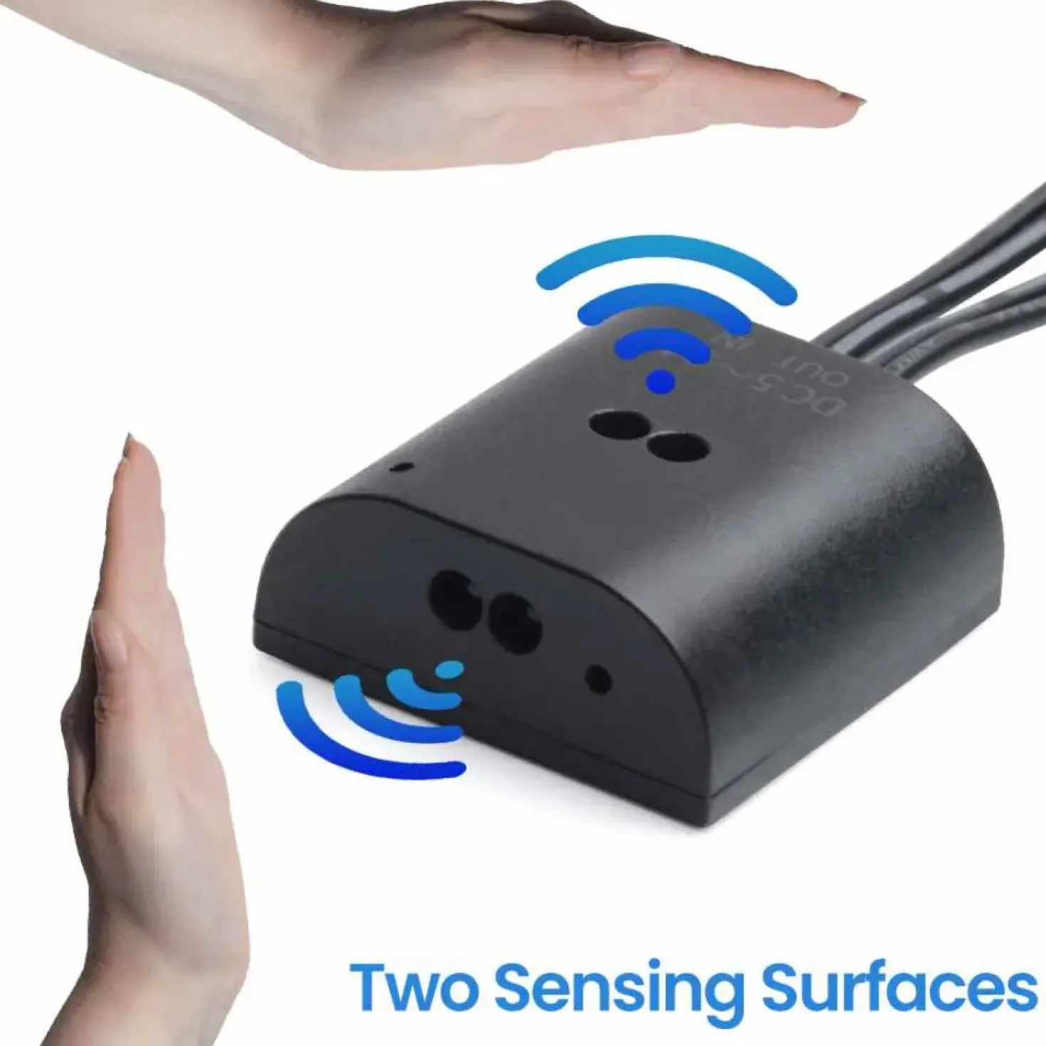 Berøringsfri Sensor | 5-24V | Tænd/sluk & dæmp | Max 5A | Hvid