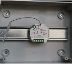 Beslag for DIN-Skinne til Unidim/Boxrelay | Zigbee lysdæmper eller relæ