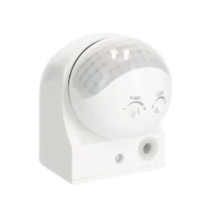 Bevægelsessensor 12m | Udendørs PIR sensor | Hvid