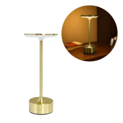 Bordlampe | Batteri | 3CCT | 250lm | 2.5W | TAVOLO | Guld
