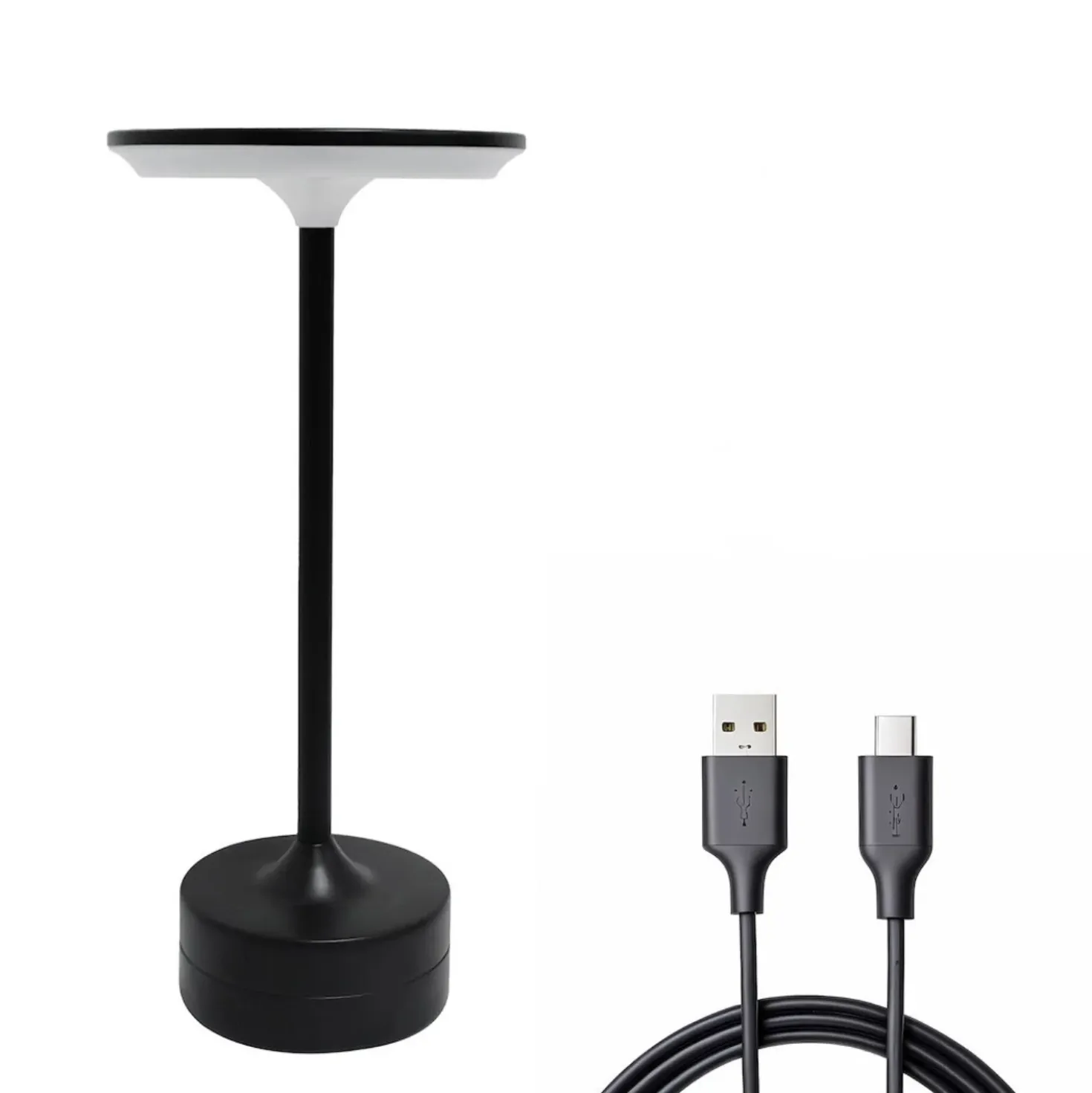 Bordlampe | Batteri | 3CCT | 250lm | 2.5W | TAVOLO | Sort
