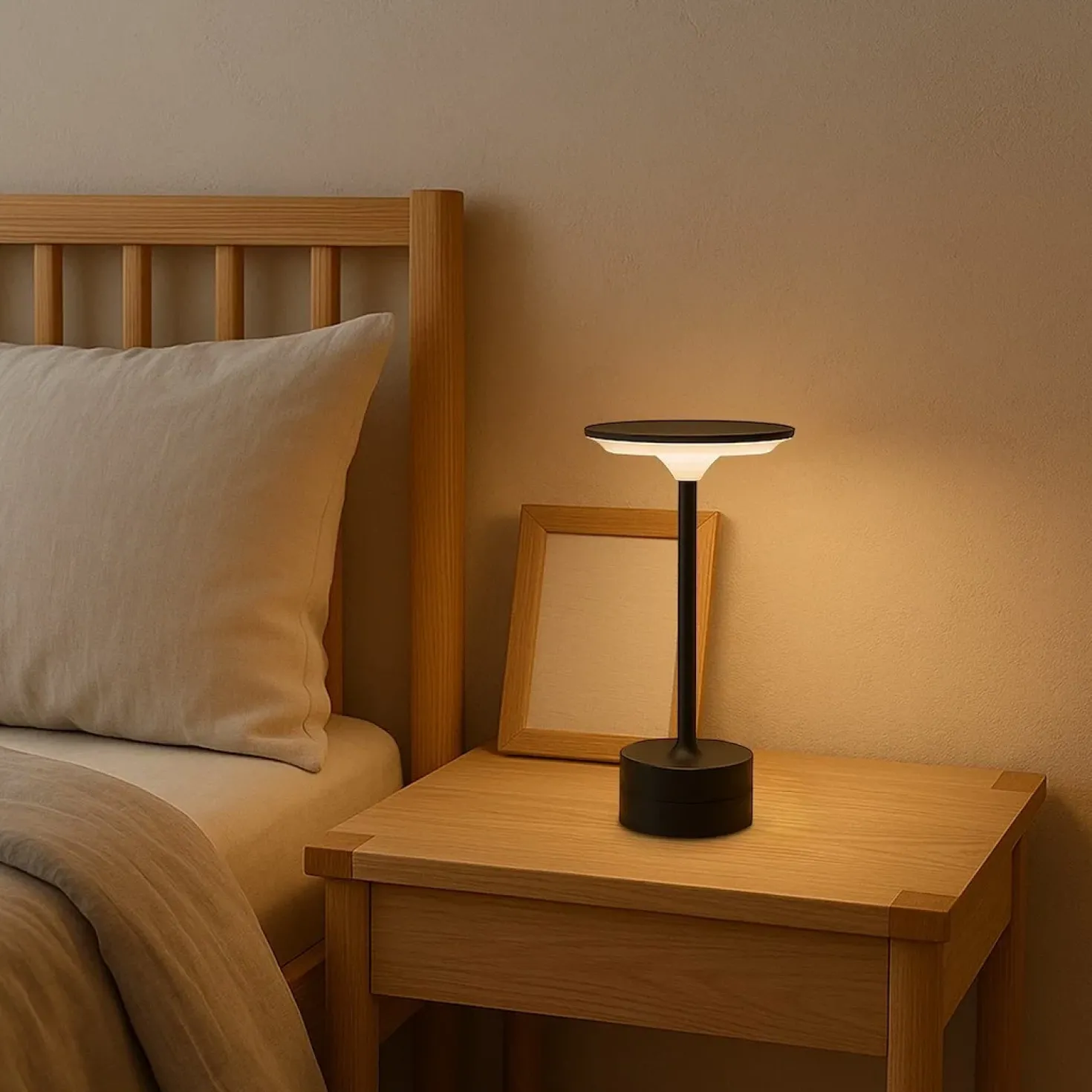 Bordlampe | Batteri | 3CCT | 250lm | 2.5W | TAVOLO | Sort