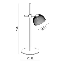 Bordlampe med batteri | Blå | 4i1 | CCT | 150lm | Dæmpbar | 1200mAh