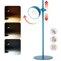 Bordlampe med batteri | Blå | 4i1 | CCT | 150lm | Dæmpbar | 1200mAh