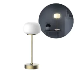 Bordlampe med batteri | 2700K | 150lm | 1,8W | Guld