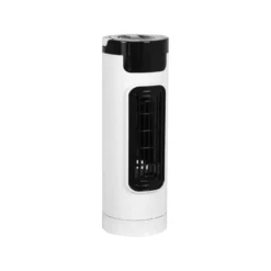 Bordventilator | Tårn | 2 pak | 30W | Ø124 mm | 3 hastigheder | Hvid/Sort