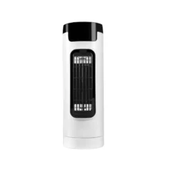 Bordventilator | Tårn | 30W | Ø124 mm | 3 hastigheder | Hvid/Sort