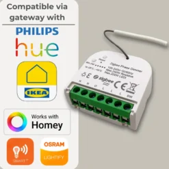 Box Dimmer Zigbee Mini V2 | Max. 200W LED | Philips Hue Kompatibel