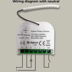 Box Dimmer Zigbee Mini V2 | 4-Pak | Max. 200W LED | Philips Hue Kompatibel