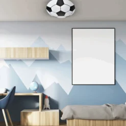 Børne Loftlampe | Fodbold | Plafond Lampe | Ø400mm | 1260lm | 4000K | 18W