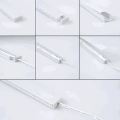 80cm Alu Profil | LED Lys til Trappetrin | 15 stk.