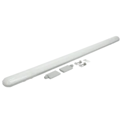 120cm Fladt LED Armatur | Gennemfortrådet | 4000K | 36W | 4320lm | IP65