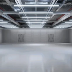 150cm Fladt LED Armatur | Gennemfortrådet | 4000K | 60W | 7200lm | IP65