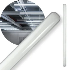 150cm Fladt LED Armatur | Gennemfortrådet | 4000K | 60W | 7200lm | IP65