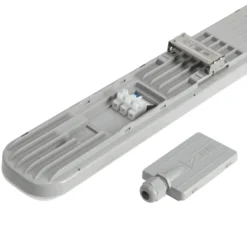 150cm Fladt LED Armatur | Gennemfortrådet | 4000K | 60W | 7200lm | IP65
