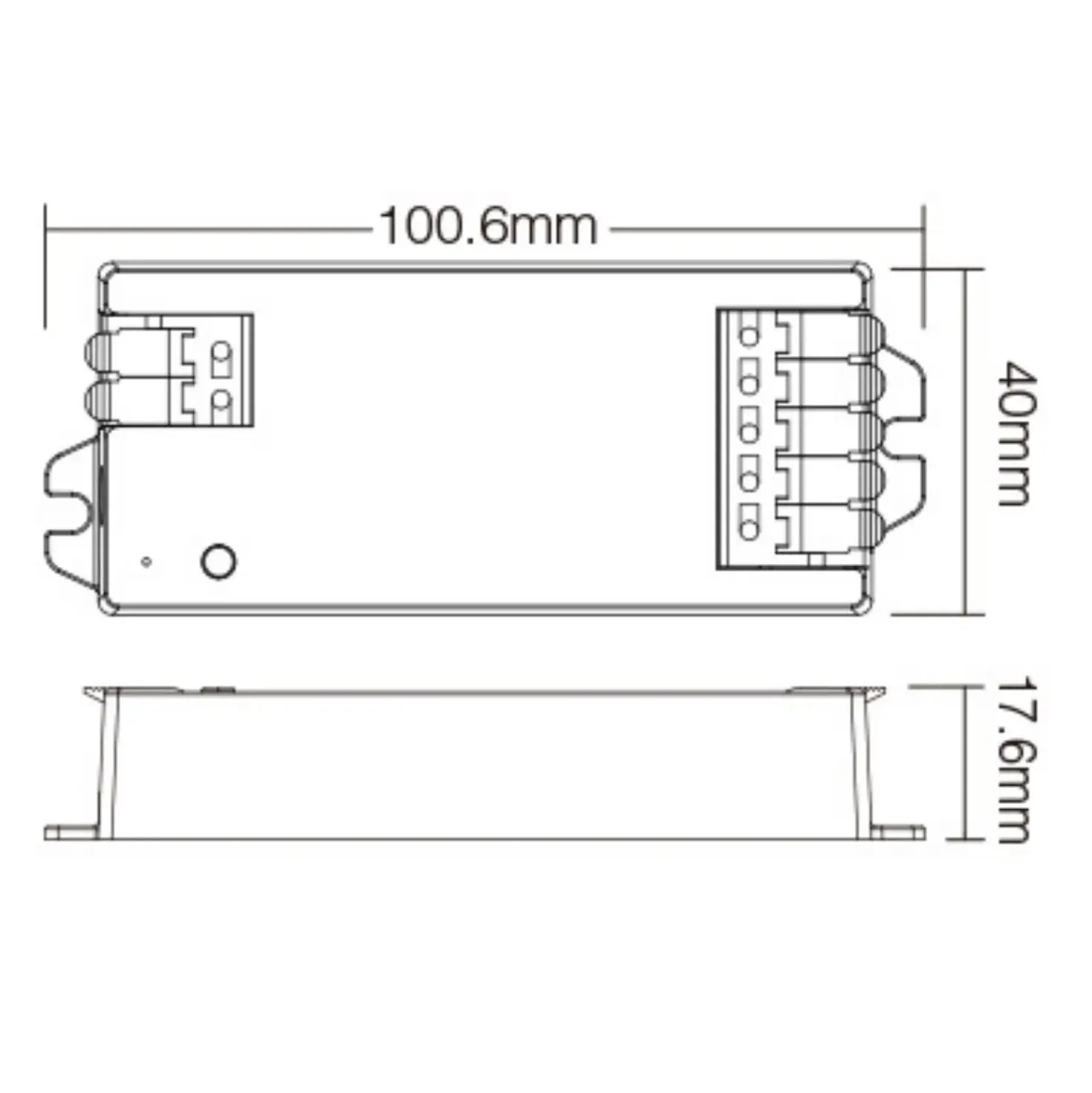 COB LED Strip Sæt | 5m | CCT | Zigbee | 20W/m | 10mm | Inkl. Controller og Fjernbetjening