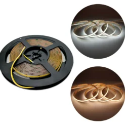 COB LED Strip Sæt | 5m | CCT | Zigbee | 20W/m | 10mm | Inkl. Controller og Fjernbetjening