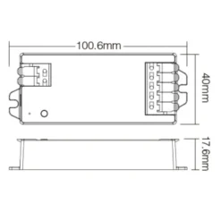 COB LED Strip Sæt | 6m | 3000K | Zigbee | 9W/m | 8mm | Inkl. Controller og Fjernbetjening