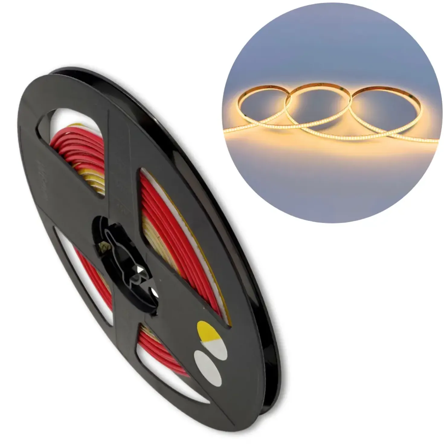COB LED Strip 24V | 1.2m | 5mm | CCT | 675lm/m | 12W/m | IP20