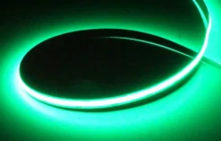 COB LED Strip 12V | 5m | 8mm | Grøn | 9W/m | IP20