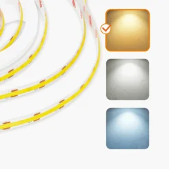 COB LED Strip 12V | 5m | 8mm | 3000K | 860lm/m | 10W/m | IP65