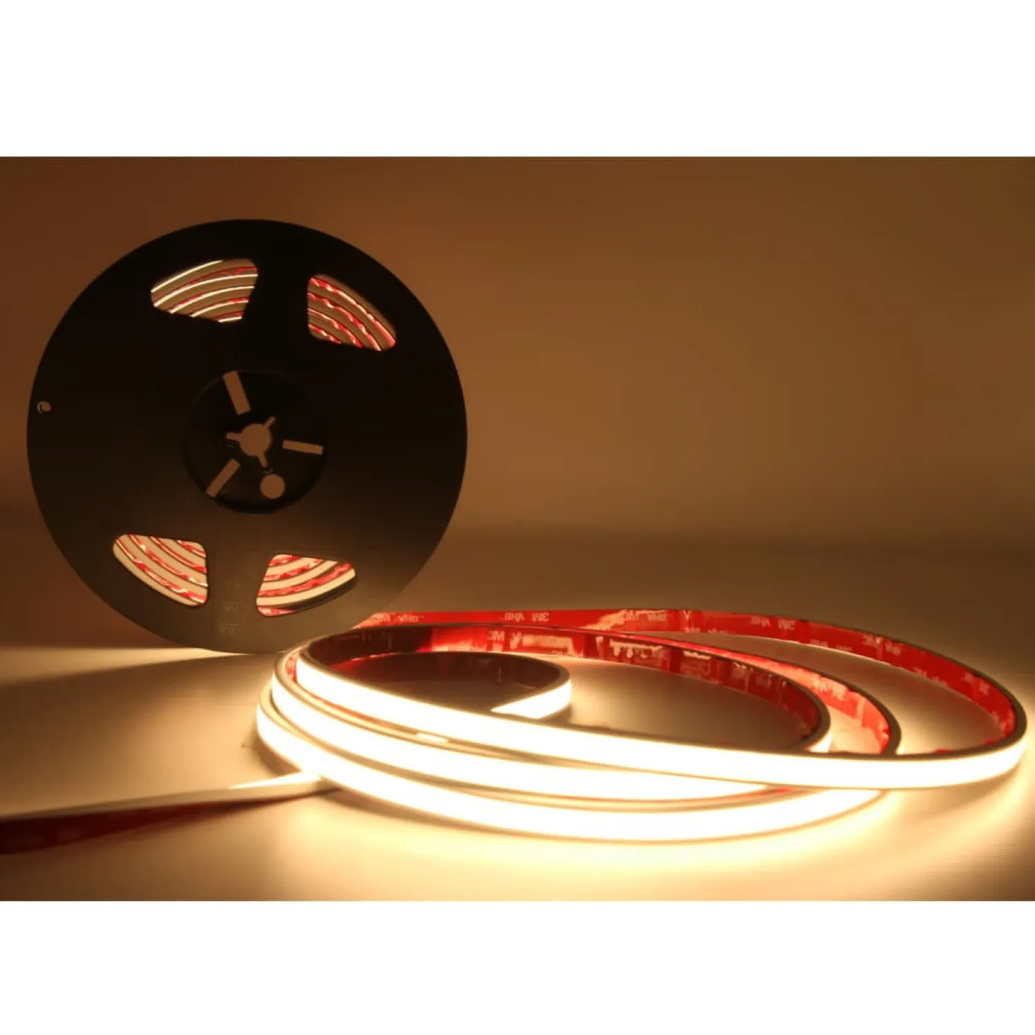 COB LED Strip 24V | 6m | 10mm | 3000K | 900lm/m | 9W/m | IP68