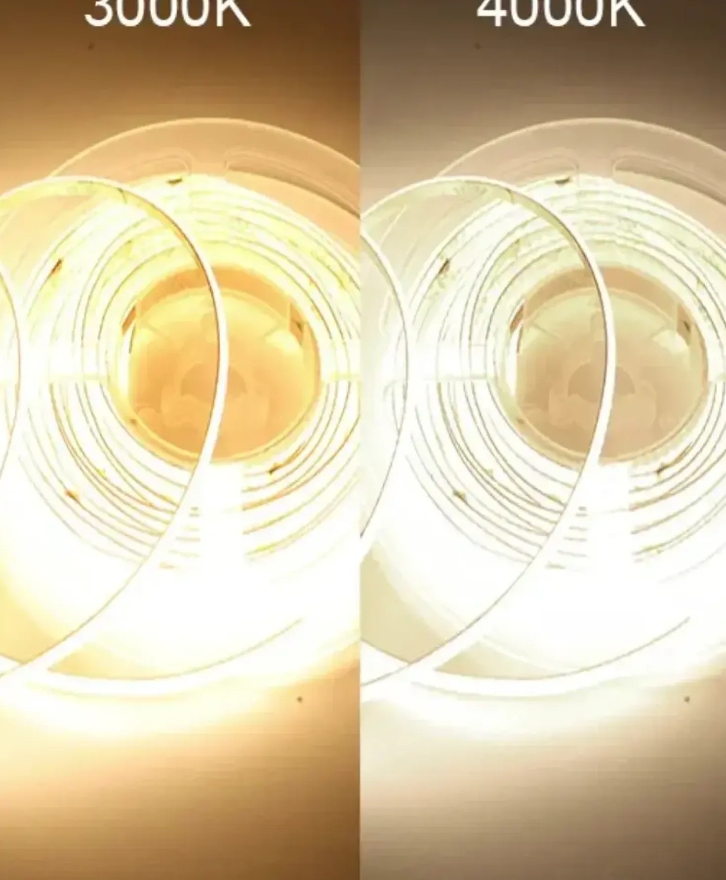 COB LED Strip 24V | 5m | 8mm | 4000k | 1440lm/m | 12W/m | IP20