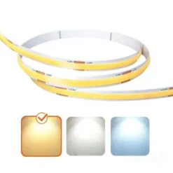 COB LED Strip 24V | 50m | 8mm | 3000K | 460lm/m | 5W/m | IP20