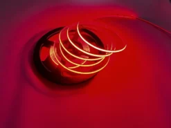 COB LED Strip 12V | 5m | 8mm | Rød | 9W/m | IP20