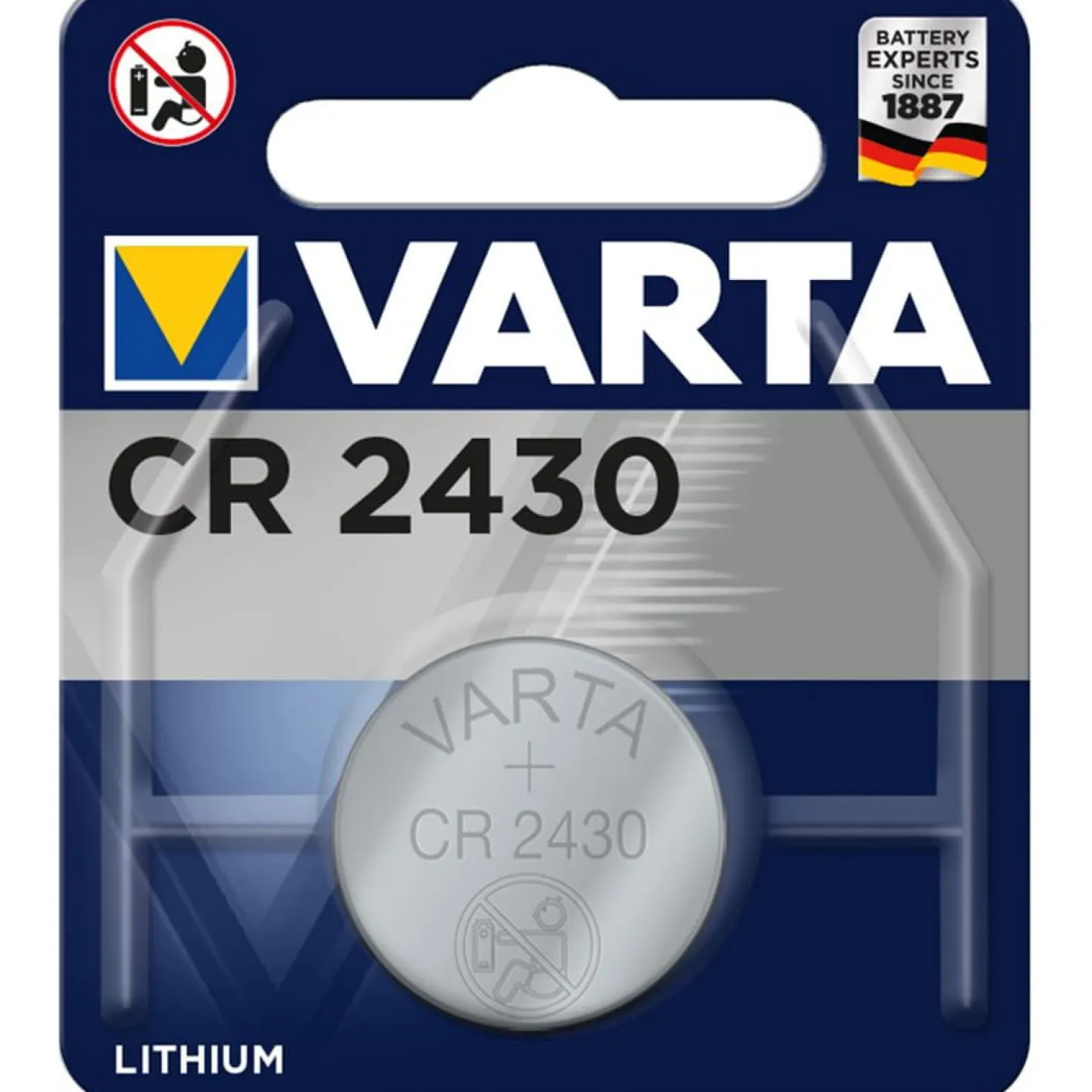 CR2430 | Knapcelle Batteri | Varta | 1 stk (48061)