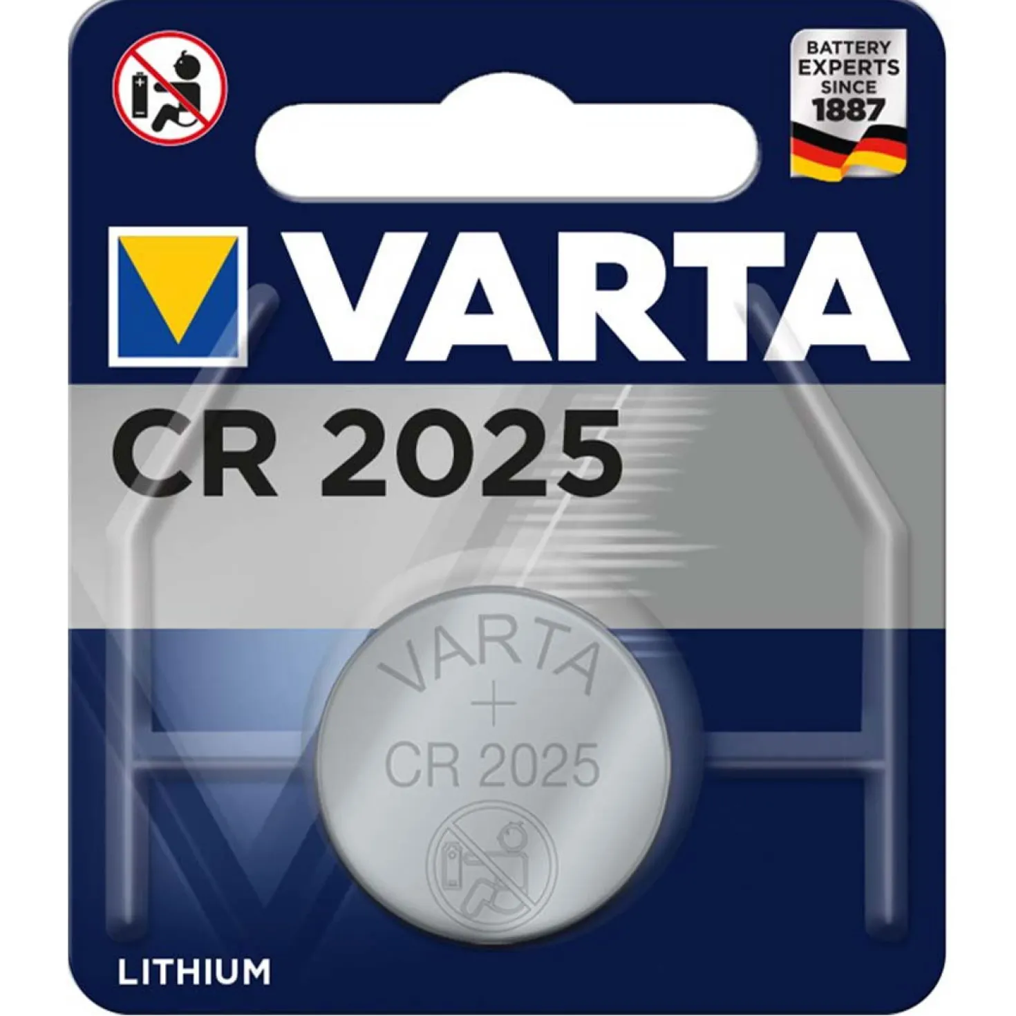 CR2025 | 3V | Knapcelle Batterier | Varta | 1 stk (48058)