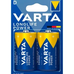 D Batteri | LR20 | Varta | 2 stk (46825)