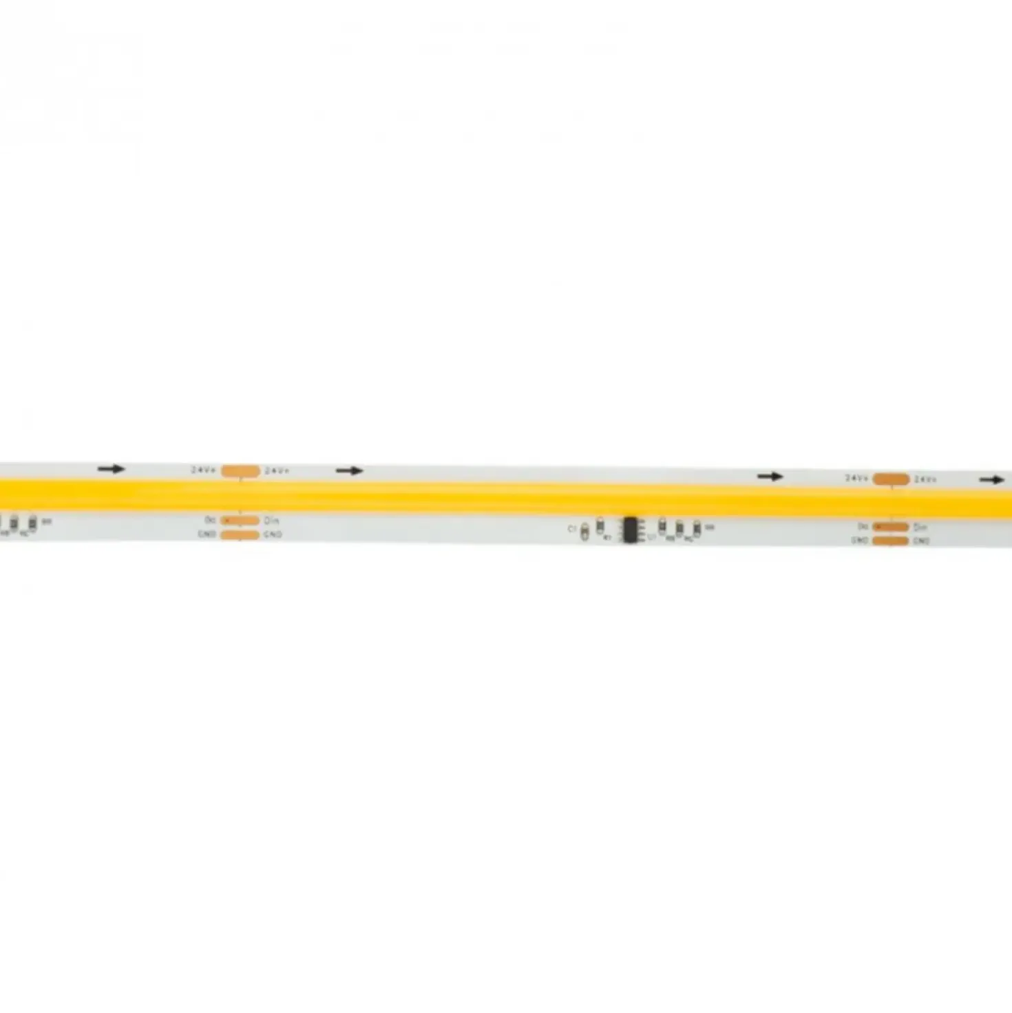 Digital COB LED Strip 24V | 5m | 10mm | 3000K | 1170lm/m | 13W/m | IP20