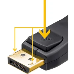 Displayport kabel | 2 meter | 40 Gbit/s | 8K 60hz | HDR (58534)