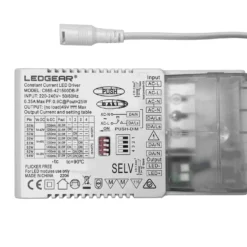 Dæmpbar LED Panel Driver | DALI | PUSH | MAX. 64W