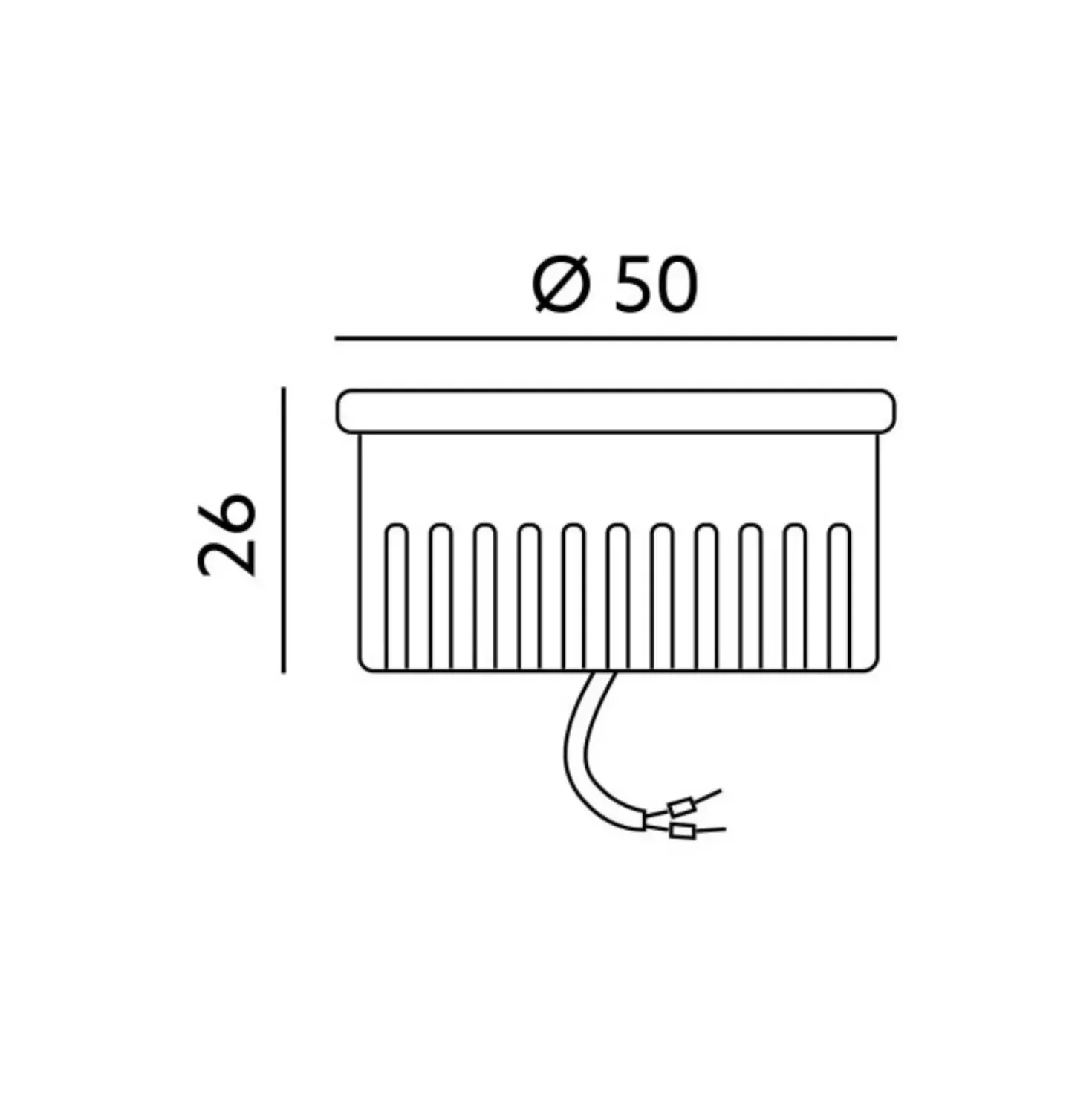 Dæmpbar LED Pære til Påbygningsspots | 3CCT | 400lm | 5W | Ra80 | IP20