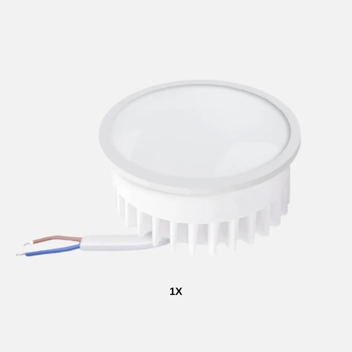 Dæmpbar LED Pære til Påbygningsspots | 3CCT | 400lm | 5W | Ra80 | IP20