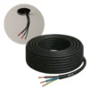 Downlight kabel 3g1,5 mm² | 25 meter | 90°C | Sort