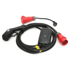 Elbil lader | 7m | 11KW | Type 2 | inkl. Schuko adapter
