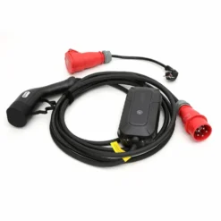 Elbil lader | 7m | 22KW | Type 2 | inkl. Schuko adapter