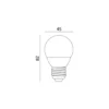 E27 LED Pære | 3000K | 470lm | 6W