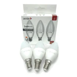 E14 LED pærer | 340lm | 3000K | 4W | Value Pack med 3 stk.