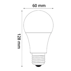 E27 LED Pære | 11W | Dæmpbar | 3000K | 240° | 1055 lm