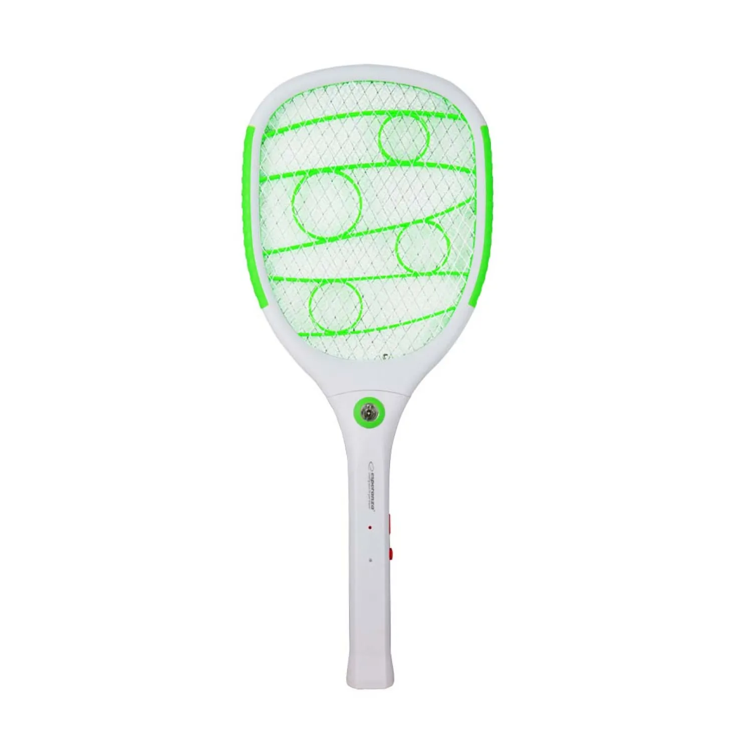 Elektrisk Fluesmækker | Genopladelig | LED Lygte | 3500V