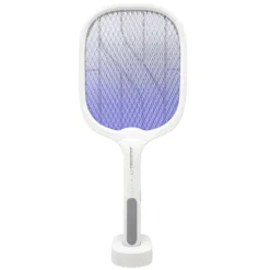 Elektrisk Fluesmækker | 4 stk. | Genopladelig | UV Insektlampe | 3500V