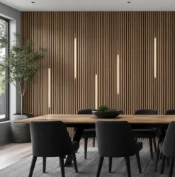 ENVILAR LED til Akustikpanel | 2x120cm | Komplet Pakke | Driver + Fjernbetjening | AKUSTIK LUX