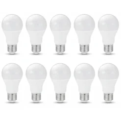 E27 Pære LED | 10-Pak | 15W | 3000K